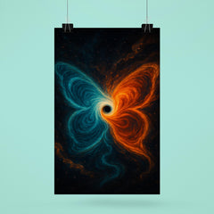 The butterfly effect hurricane from phase space poster 6