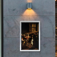 The Calling of Saint Matthew by Caravaggio, 1600 poster 2