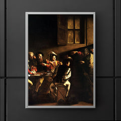 The Calling of Saint Matthew by Caravaggio, 1600 poster 5