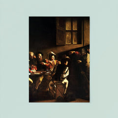 The Calling of Saint Matthew by Caravaggio, 1600 poster 8