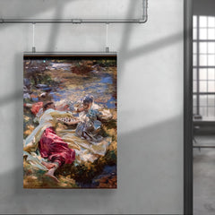 The Chess Game by John Singer Sargent poster 4