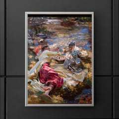 The Chess Game by John Singer Sargent poster 5