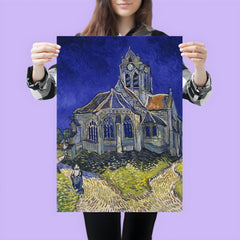 The Church at Auvers by Vincent van Gogh poster 3