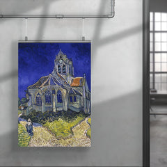 The Church at Auvers by Vincent van Gogh poster 4