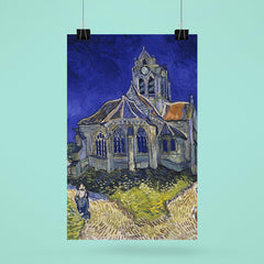 The Church at Auvers by Vincent van Gogh poster 6