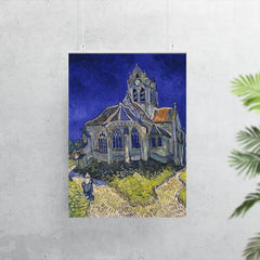 The Church at Auvers by Vincent van Gogh poster 7