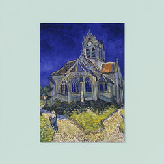 The Church at Auvers by Vincent van Gogh poster 8