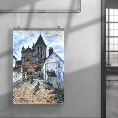 The Church by Claude Monet, 1878 poster 4
