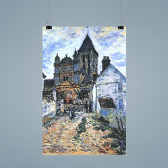 The Church by Claude Monet, 1878 poster 9