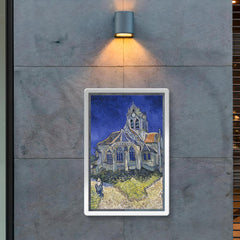 The Church in Auvers-sur-Oise, View from the Chevet by Vincent van Gogh, 1890 poster 2