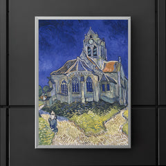 The Church in Auvers-sur-Oise, View from the Chevet by Vincent van Gogh, 1890 poster 5