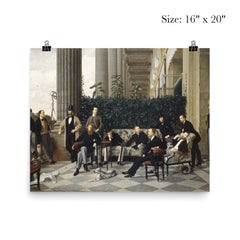 The Circle of the Rue Royale by James Tissot poster 2