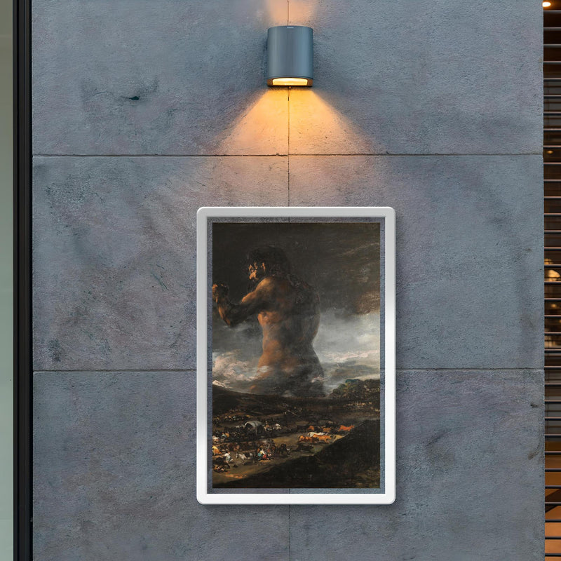 The Colossus by Francisco Goya poster 2
