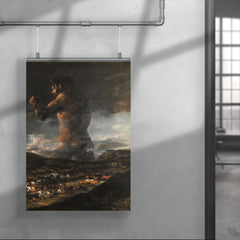 The Colossus by Francisco Goya poster 4