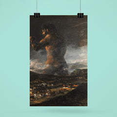 The Colossus by Francisco Goya poster 6