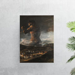 The Colossus by Francisco Goya poster 7