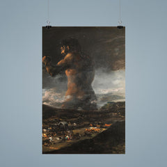 The Colossus by Francisco Goya poster 9