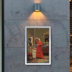 The Comparison by Jehan Georges Vibert poster 2