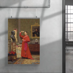 The Comparison by Jehan Georges Vibert poster 4