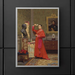 The Comparison by Jehan Georges Vibert poster 5