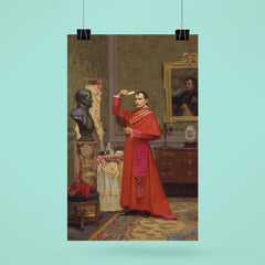 The Comparison by Jehan Georges Vibert poster 6