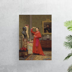 The Comparison by Jehan Georges Vibert poster 7