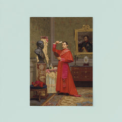 The Comparison by Jehan Georges Vibert poster 8