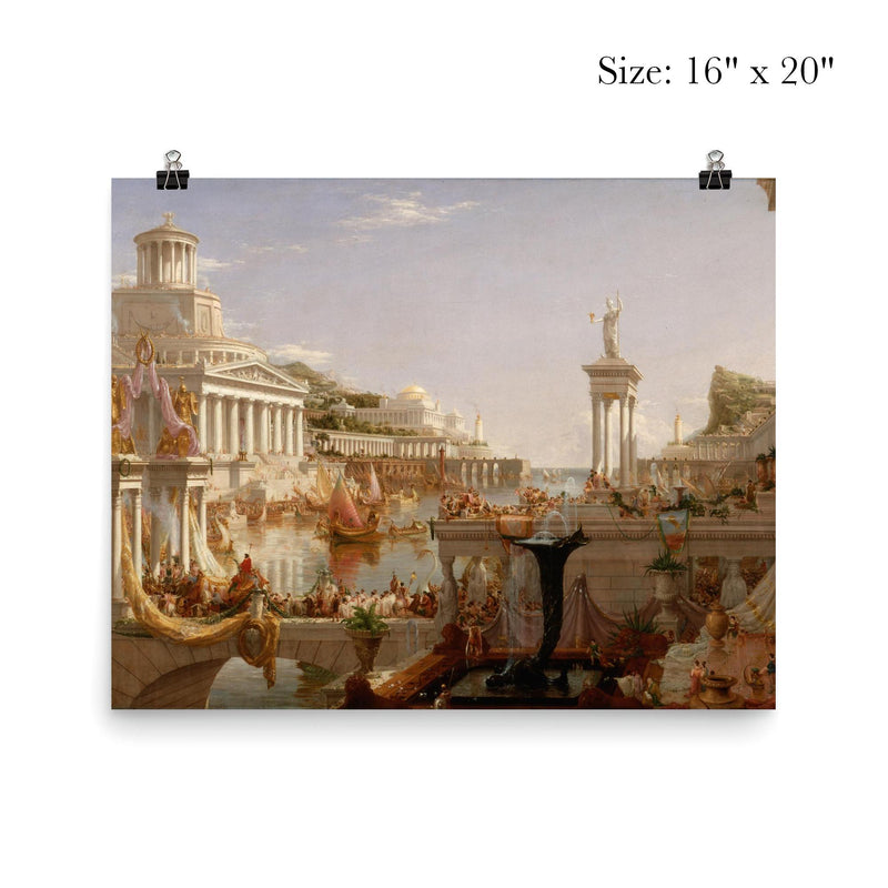 The Consummation of Empire by Thomas Cole poster 2