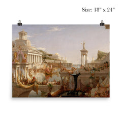 The Consummation of Empire by Thomas Cole poster 5