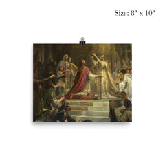 The Coronation of Charlemagne by Friedrich Kaulbach, 1861 poster 4