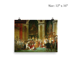 The Coronation of Napoleon by Jacques-Louis David poster 3