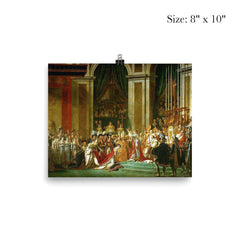 The Coronation of Napoleon by Jacques-Louis David poster 4
