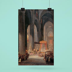 The Corpus Christi Procession Inside Seville Cathedral poster 6