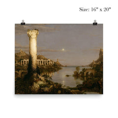 The Course of Empire: Desolation by Thomas Cole, 1836 poster 2