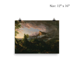 The Course of Empire: The Savage State by Thomas Cole, 1834 poster 3