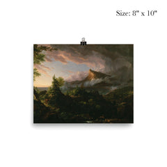 The Course of Empire: The Savage State by Thomas Cole, 1834 poster 4