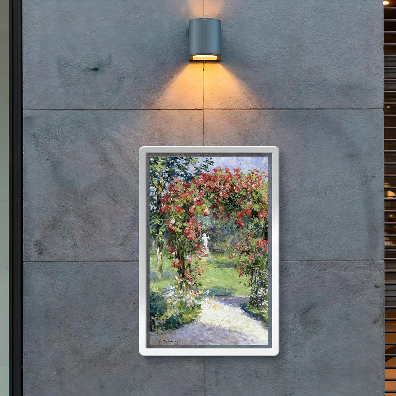 The Crimson Rambler by Gari Melchers poster 2