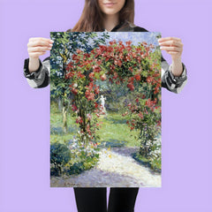 The Crimson Rambler by Gari Melchers poster 3