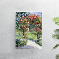 The Crimson Rambler by Gari Melchers poster 7