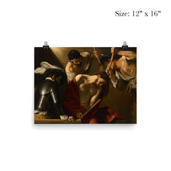 The Crowning with Thorns by Caravaggio poster 3