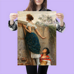 The Curious by Eugen von Blaas poster 3