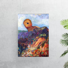The Cyclops by Odilon Redon poster 7