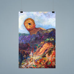 The Cyclops by Odilon Redon poster 9