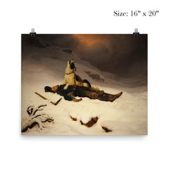 The Dead Miner by Charles Christian Nahl, 1867 poster 2