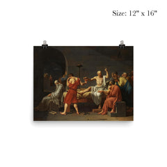 The Death of Socrates by Jacques-Louis David poster 3