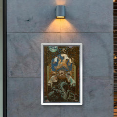 The Den of Iniquity, The Valley of the Giants by Dean Cornwell poster 2