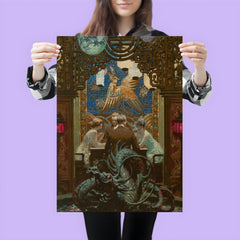 The Den of Iniquity, The Valley of the Giants by Dean Cornwell poster 3