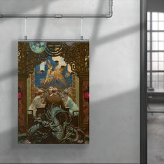 The Den of Iniquity, The Valley of the Giants by Dean Cornwell poster 4