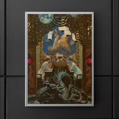 The Den of Iniquity, The Valley of the Giants by Dean Cornwell poster 5