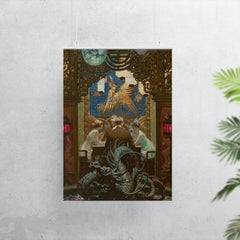 The Den of Iniquity, The Valley of the Giants by Dean Cornwell poster 7